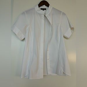 Lafayette 148 White Blouse